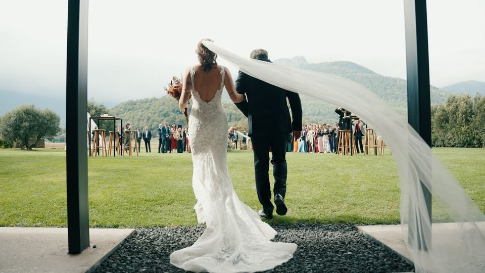 Fotograma de una boda filmada por Cawdal 1
