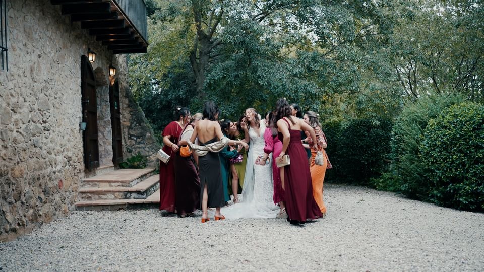 Fotograma de una boda filmada por Cawdal 2